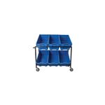 Mob Cntn Picking Trolley + 6 Cntn