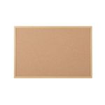 Cork Noticeboard Oak Frame 900X600