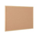 Cork Noticeboard Oak Frame 900X600