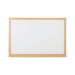 Drywipe Magn Wbrd Wood Frm 600X900