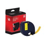 Letratag Plast Tape 12Mmx4M Ylw