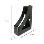 5 Star Magazine File Black