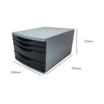 5 Star 4 Drw Tower 180Mm Class Blk