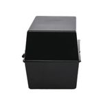 5 Star Card Index Box 6X4 Inch Black