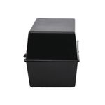 5 Star Card Index Box 8X5 Inch Black