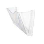 5 Star Wall Pkt Lit Holder A4 Lcap