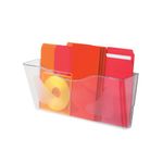5 Star Wall Pkt Lit Holder A4 Lcap