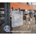 5 Star 3 Pkt Wall Lit Holder A4 Lcap