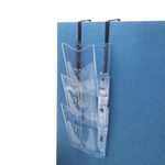5 Star 3 Pkt Wall Lit Holder A4 Ptrt