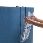 5 Star 3 Pkt Wall Lit Holder A4 Ptrt