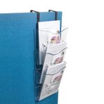 5 Star 3 Pkt Wall Lit Holder A4 Ptrt