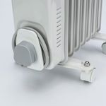 7 Fin Oil Filled Radiator 1500W Wht
