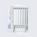 9Fin Oil Fill Rad 2000W Wth Time Wht