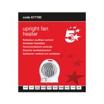 Upright Port Fan Heater 2000W White