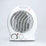 Upright Port Fan Heater 2000W White