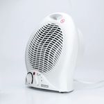 Upright Port Fan Heater 2000W White