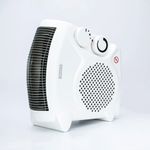 Dual Pos Port Fan Htr 1000/2000W Wht
