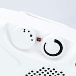 Dual Pos Port Fan Htr 1000/2000W Wht