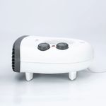 5 Star Flat Fan Heater 2000W White
