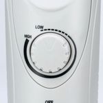 5 Fin Mini Oil Filled Rad 500W White