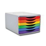 5 Star 6 Drawer Tower 6X30Mm Rainbow