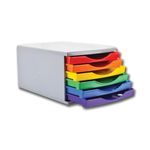 5 Star 6 Drawer Tower 6X30Mm Rainbow