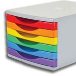 5 Star 6 Drawer Tower 6X30Mm Rainbow