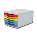 5 Star 6 Drawer Tower 6X30Mm Rainbow