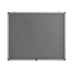 5 Star Noticeboard 6X A4 Sheets Grey