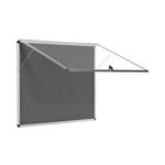 5 Star Noticeboard 8X A4 Sheets Grey