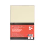 5 Star A4 Pastel Card X10 Cards Pk12