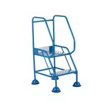 Uk Domed Feet Pchd 2 Tread Step Blue