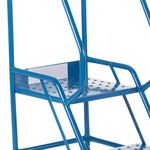 Uk Domed Feet Pchd 5 Tread Step Blue