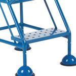Uk Domed Feet Pchd 5 Tread Step Blue