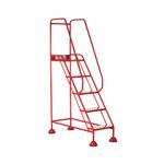 Uk Domed Feet Pchd 5 Tread Step Red