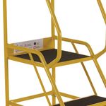 Uk Domed Feet Aslip 4 Tread Step Ylw