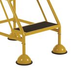Uk Domed Feet Aslip 4 Tread Step Ylw