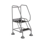 Uk Domed Feet Aslip 2 Tread Step Gry