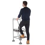 Uk Domed Feet Aslip 2 Tread Step Gry