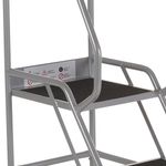 Uk Domed Feet Aslip 3 Tread Step Gry
