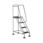Uk Domed Feet Aslip 4 Tread Step Gry