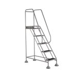 Uk Domed Feet Aslip 5 Tread Step Gry