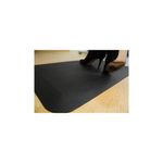 Afat Office Mat 0.5X0.8M Black