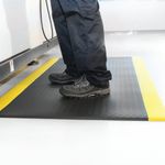 Afat Diamond Mat 0.6X0.9M Blk/Ylw