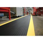 Afat Diamond Mat 0.9X1M Blk/Ylw