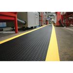 Afat Diamond Mat 1.2X18.3M Blk/Ylw