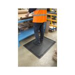 Bub Saf Mat Middle 0.6X0.9M Blk Nr
