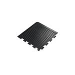Bub Interlock Mat Crnr 0.5X0.5M Blk