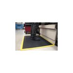Bub Mat 0.6X0.9M Blk/Ylw Nitrile