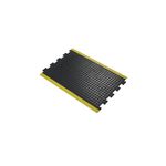 Bub Mat Mid 0.6X0.9M Blk/Ylw Nitrile